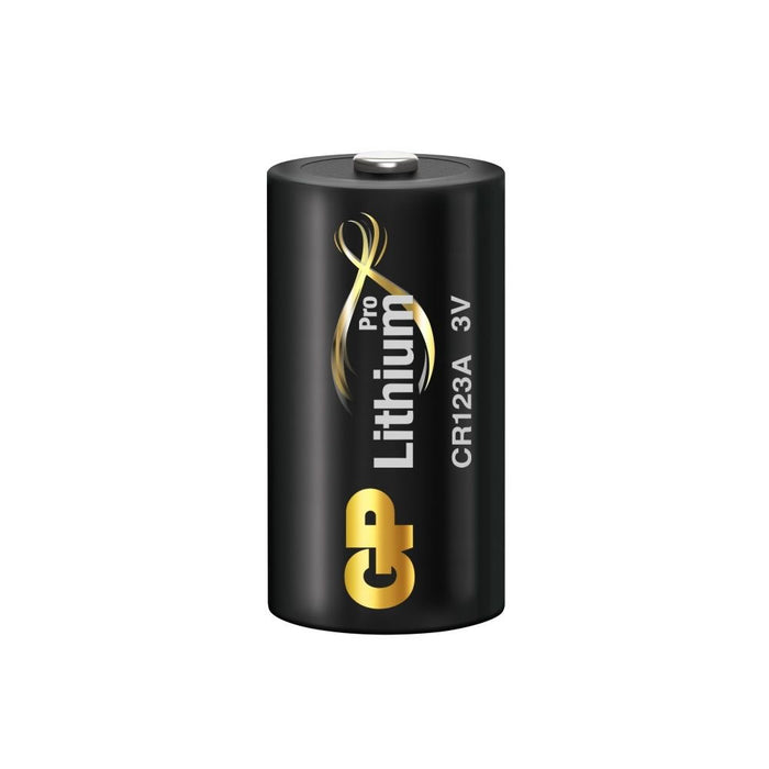 GP Batteries CR123A, 3 volt High Performance Lithium