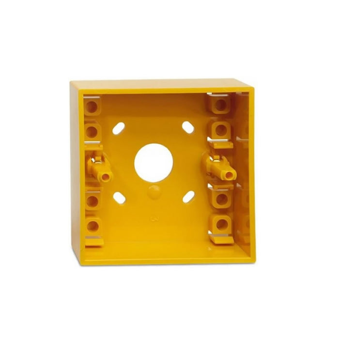 Hochiki SR Surface Mount Back Box For Manual Call Points Yelow