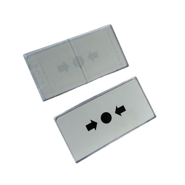 Like Glass Plastic Call Point Element Pack of 10 (MX005)