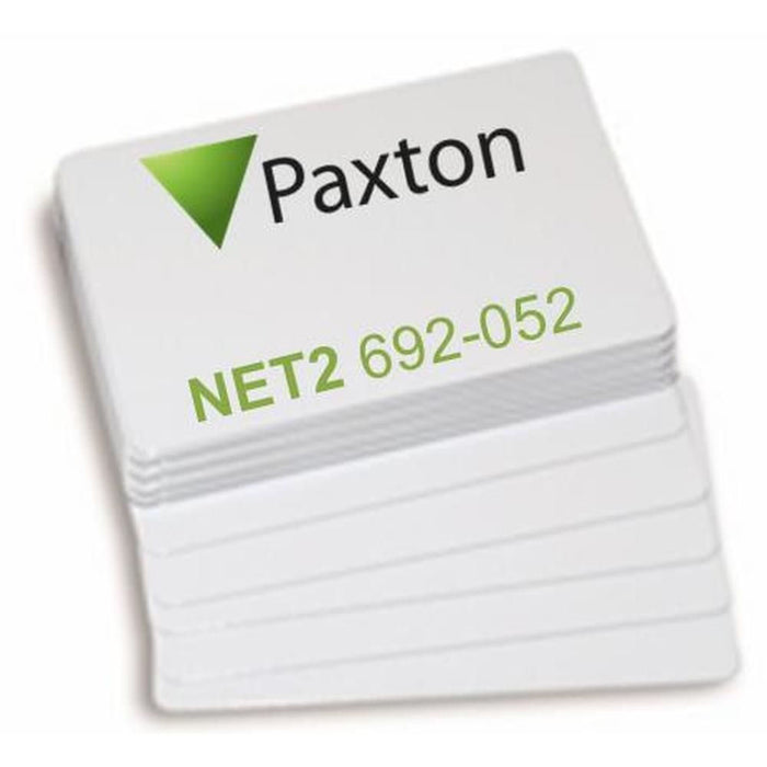 Paxton Net2 Proximity ISO Cards - No Magnetic Stripe Pt. No. 692-052 Pack 500