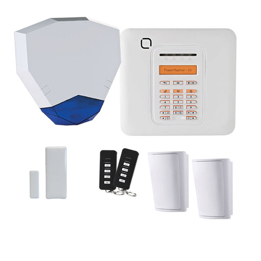 Visonic PowerMaster PG2 10 Wireless Alarm Kit PM10-HEX-KIT - SD Fire Alarms