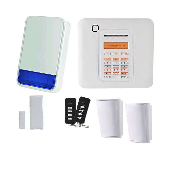 Visonic PowerMaster PG2 10 Wireless Alarm Kit PM10-STRD-KIT - SD Fire Alarms
