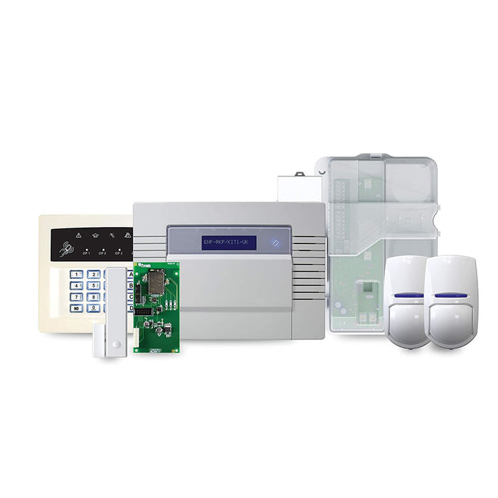 Pyronix ENF-RKP/KIT1-UK PSTN Enforcer ENF32GB-WE Complete Wireless Alarm Kit App Compatible