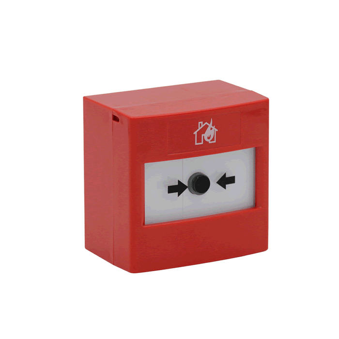 Resettable Manual Fire Alarm Call Point Surface Or Flush Mount