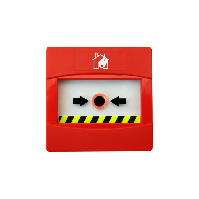 C-Tec Sycall Red Surface Mounting No Break Fire Call Point, 470/680 Ohms (BF370S)