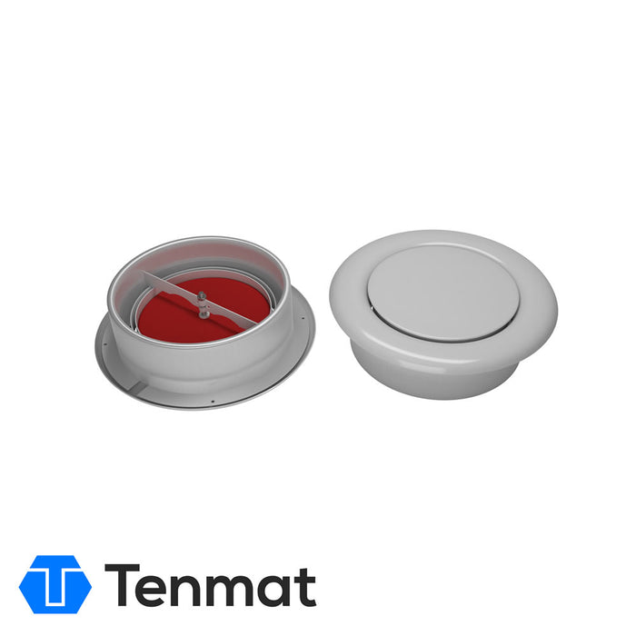TENMAT Fire Rated Extract Valve 80mm
