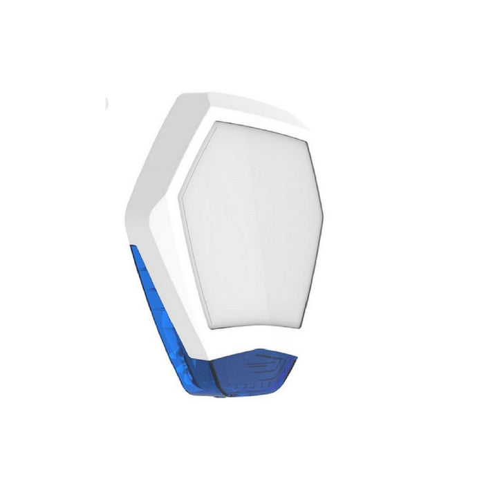 Texecom Odyssey X3 External Sirem Cover White Frame With Blue Lens