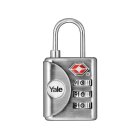 Yale Locks YALYTP132 32 mm TSA Combination Padlock