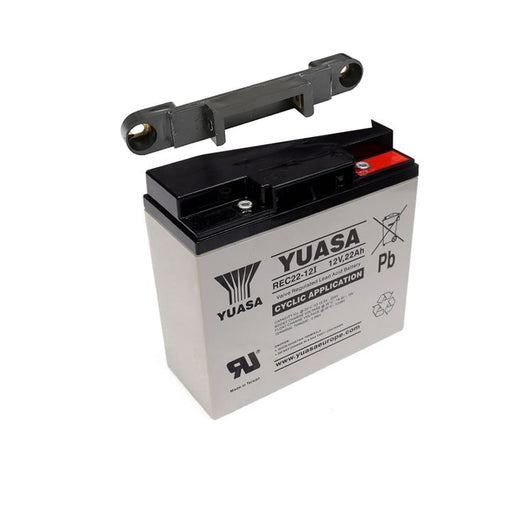 Yuasa REC22-12I, !2volt Battery, Suitable For Golf Trolleys - SD Fire Alarms